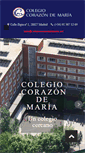 Mobile Screenshot of colegiocorazondemaria.es